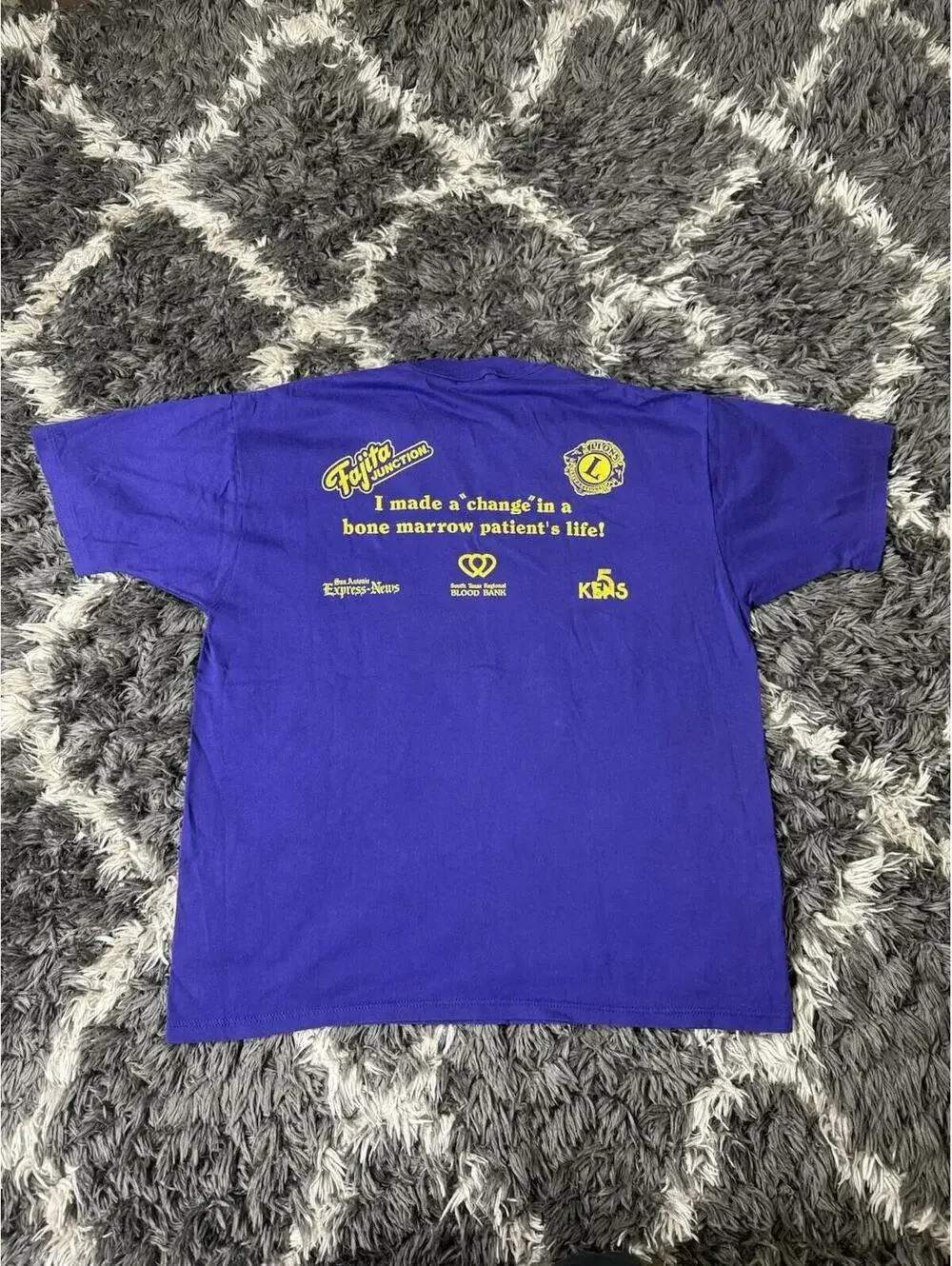 Vintage 90s Levis T Shirt XL Purple 1992 Single Stitch USA Made JERZEES